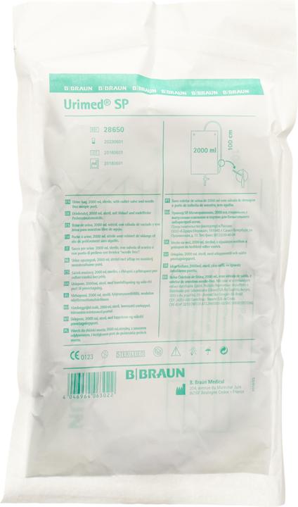 Produktbild B.Braun URIMED SP Urinbeutel steril, 2l