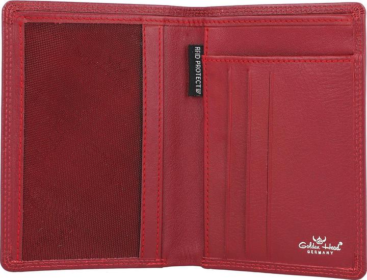 Produktbild Golden Head Polo Ausweisetui RFID Leder 9 cm