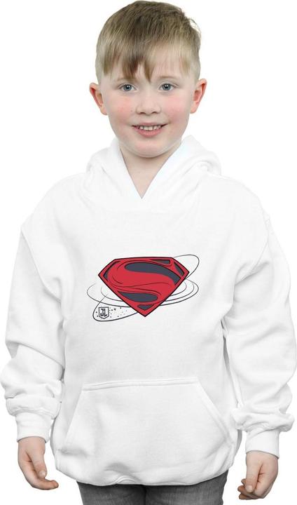 Produktbild Justice League Movie Superman Logo Kapuzenpullover Jungen (140, 146)
