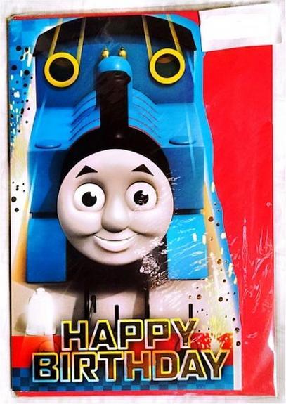 Actual product image Thomas & Friends Happy Birthday Greetings Card (1 pcs.)