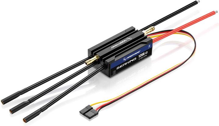 Image du produit Hobbywing Seaking 120A Bootsregler V4 2-6s LiPo