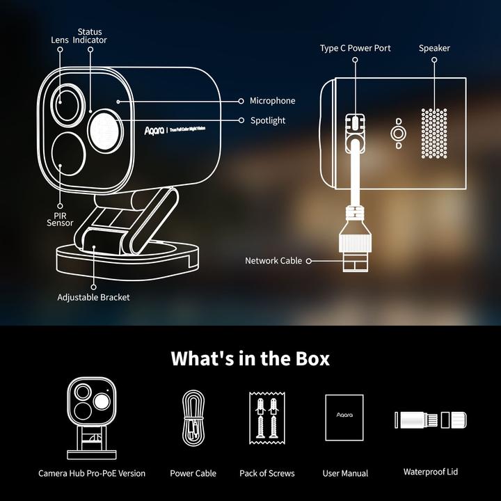 Actual product image Aqara Hub G5 Pro (2688 x 1520 pixels)