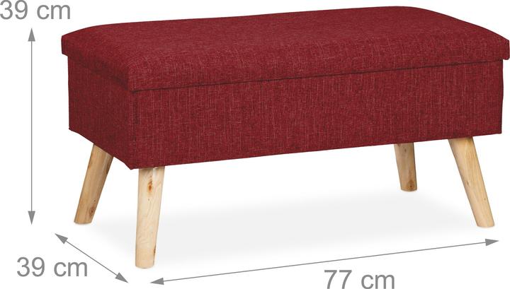 Image du produit Relaxdays Banc (77 cm)