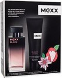 Mexx Black For Her Geschenkset - Eau De Toilette 30 ml und Duschgel 50 ml
