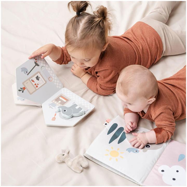 Actual product image Done by Deer Babybücher Activity-Soft-Bilderbuch Tummy Time - Deer