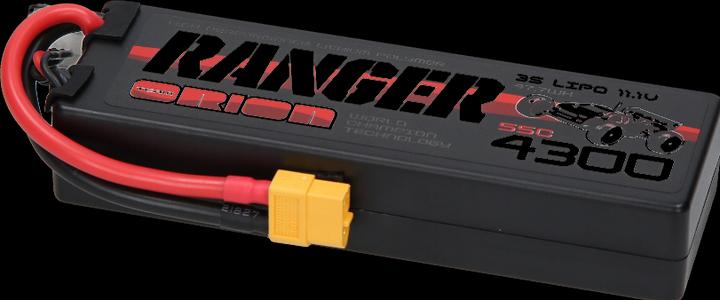 Immagine prodotto Team Orion Batteria 3S 55C Ranger LiPo (11.1V/4300mAh) XT60 Plug (11.10 V, 4300 mAh)
