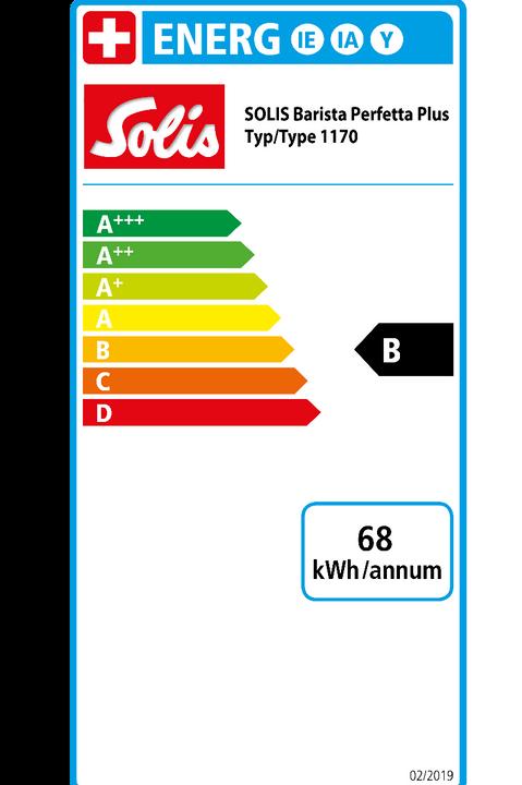 Etichetta energetica Solis Barista Perfetta Plus Starter-Set