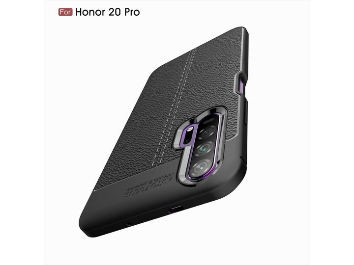 Produktbild Screenguard Honor 20 Pro Hülle Leather Design TPU Cover (Honor 20 Pro)