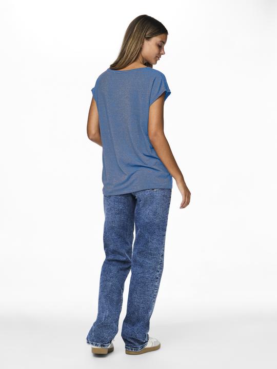 Actual product image Pieces Pcbillo Tee Lurex Stripes Noos Bc (XS)