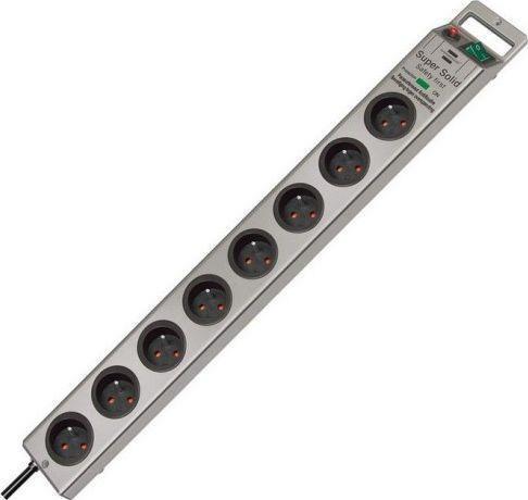 Image du produit Brennenstuhl Super-Solid 8way, 2.5m (polycarbon) (8 x, PECO 7/5, 2.50 m)