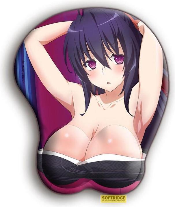 Actual product image Sakami Highschool DxD tapis de souris 3D silicone Akeno