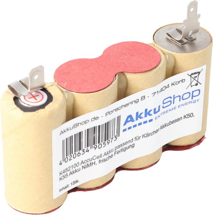 Image du produit Kärcher Batterie Balai à batterie K50mAh, batterie haute performance K55