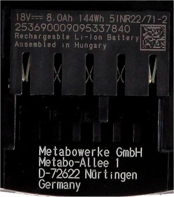 Image du produit Metabo Ensemble de base (18 V)