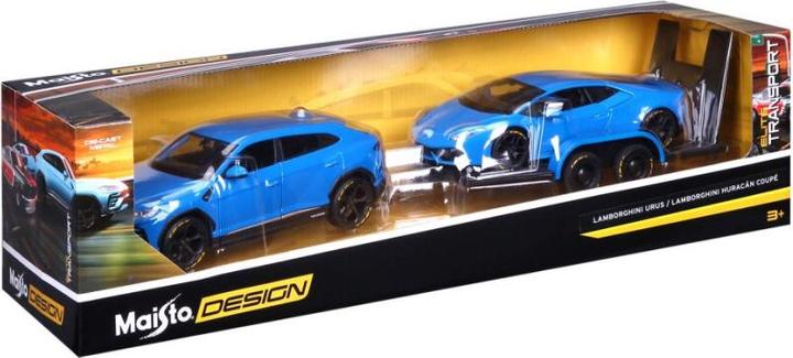 Produktbild Maisto Elite Transporter Urus + Huracan