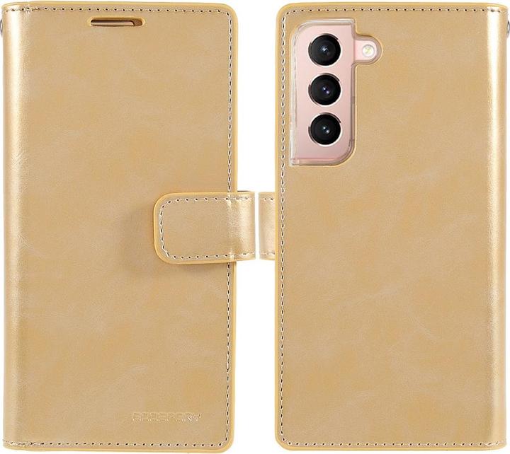 Immagine prodotto Galaxy S22 - Mansoor Wallet Case Cover oro