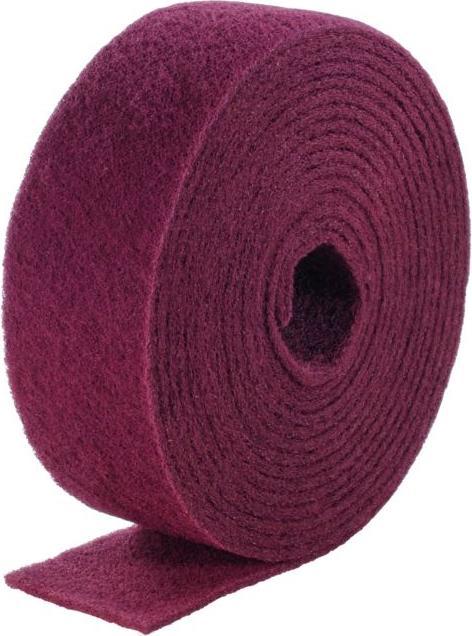 Actual product image 3M Abrasive fleece roll fine red (180, 220)