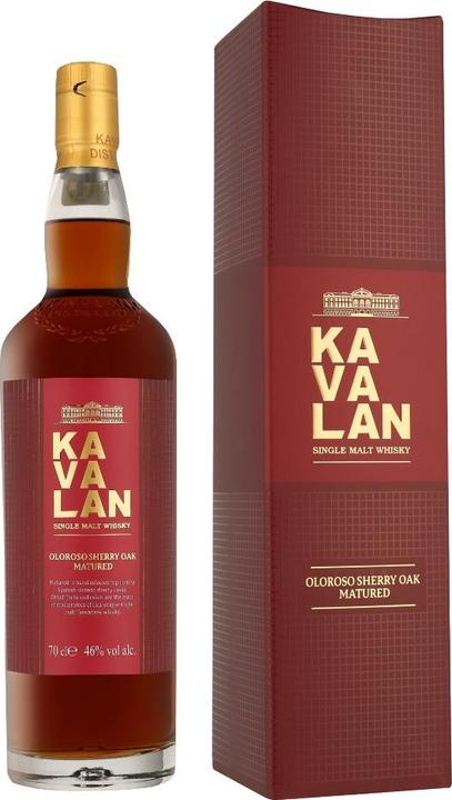 Immagine prodotto Kavalan Sherry Oak Matured (Single Malt, 1 x 70 cl)