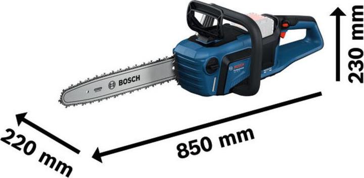 Actual product image Bosch Hausgeräte GKE 18V-40 (Battery chain saw)