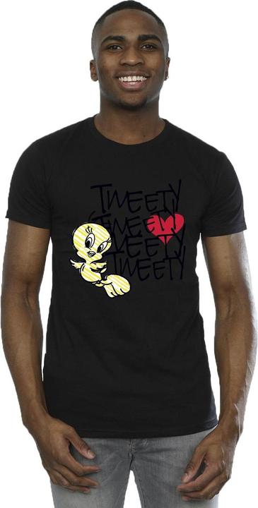 Produktbild Looney Tunes Tweety Love Heart TShirt (XL)