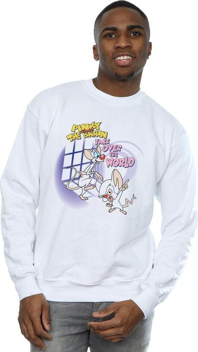 Produktbild Universal Textiles Pinky And The Brain Take Over The World Sweatshirt (XXL)