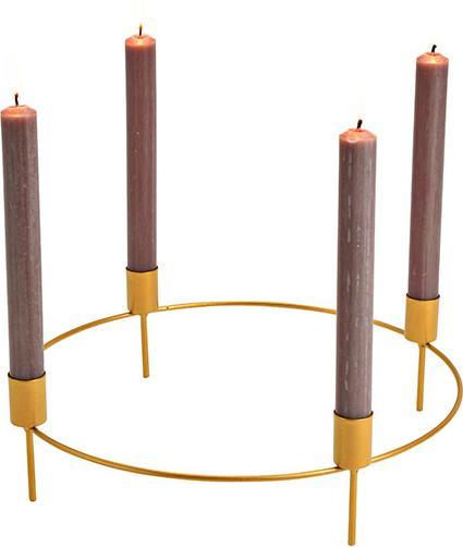 G. Wurm Bougeoir, bouchon de couronne, pour 4 bougies en h