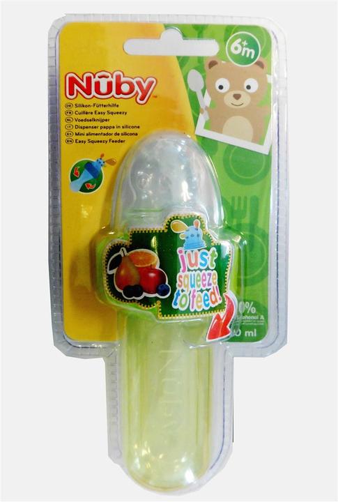 Actual product image Nuby Easy Squeezy Feeder (1 x, from 6 m.)