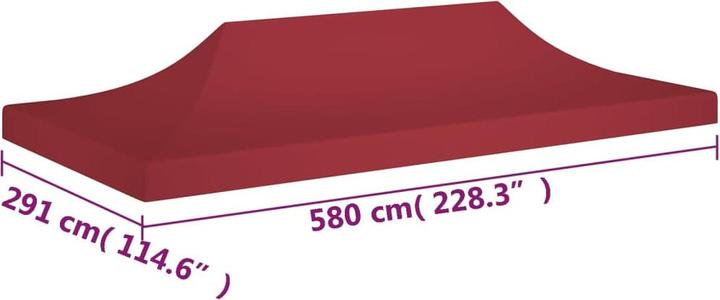 Image du produit VidaXL Zeltdach (575 cm, 291 cm)