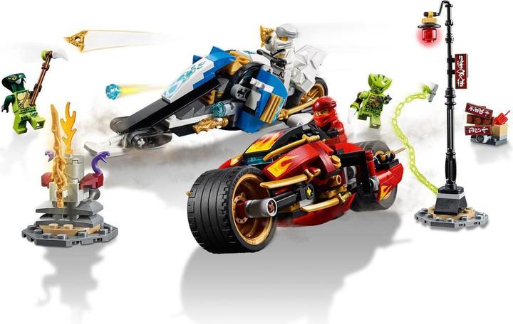 Actual product image LEGO Zane's Fire Bike Snowmobile (70667, LEGO Ninjago)