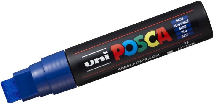 Actual product image Posca Marker PC-17K rectangular tip (Blue, 15 mm, 1 x)