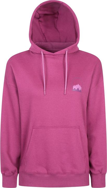 Actual product image Mountain Warehouse Womens/Ladies Mountain Scene Hoodie (36 D)
