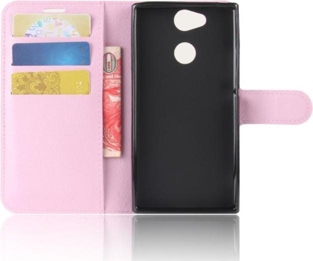 Produktbild MU Classic Leder Hülle mit Litchitextur (Sony Xperia XA2)