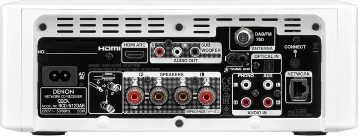 Image du produit Denon RCD-N12DAB (Stéréo, DAB, FM, DAB+)