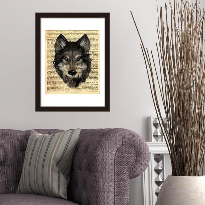 Produktbild Walplus Wolf (30 x 40 cm)