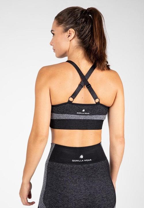 Image du produit Gorilla Wear Selah Seamless Sports Bra - noir (M/L)