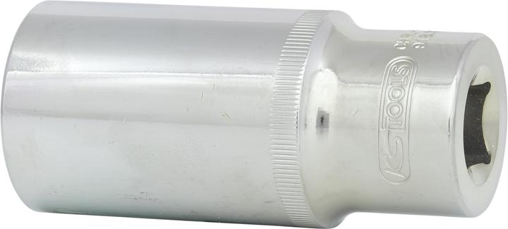 Produktbild KS Tools 1/2" CHROMEplus Sechskant-Stecknuss lang (27 mm)