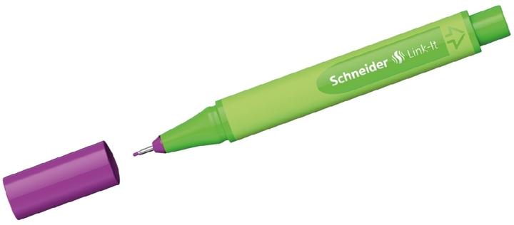 Actual product image Schneider Fineliner Link-It - red-purple (Violet, 10 x)