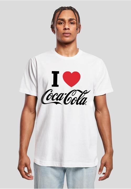 Produktbild Merchcode Coca Cola I Love Coke Tee (XS)