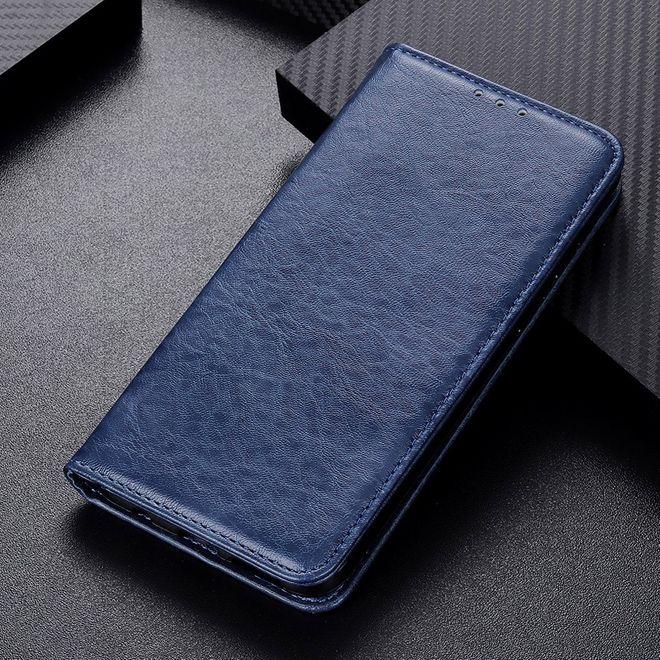 Produktbild MU Classic Crazy Horse V Leder Bookcover Series (OnePlus Nord)