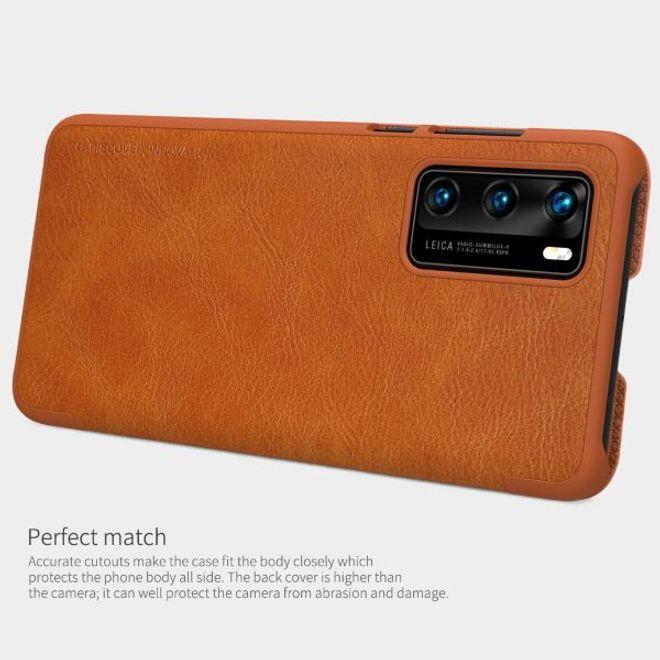 Actual product image Nillkin Qin Series (Huawei P40)