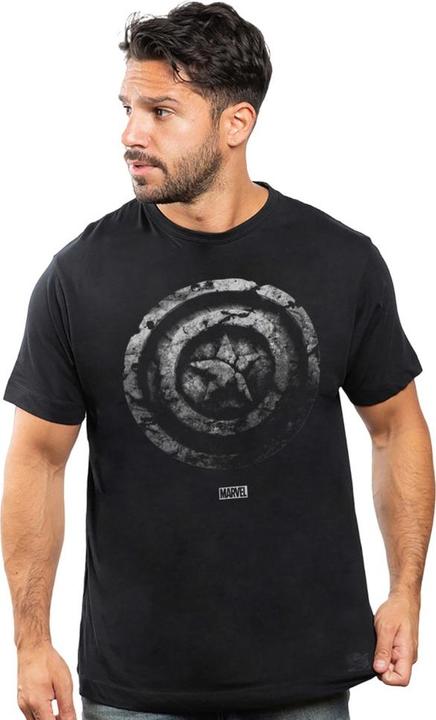 Produktbild Captain America Brick Shield TShirt (S)