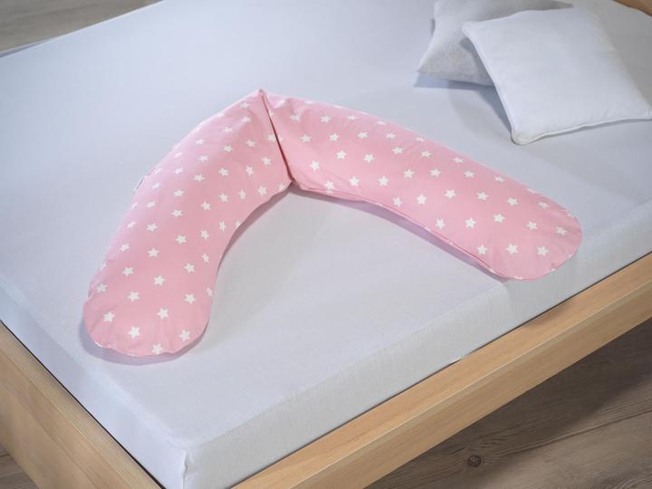 Actual product image Theraline Nursing pillow "The Comfort" with micro pearl filling incl. cover 180 cm (34 cm)