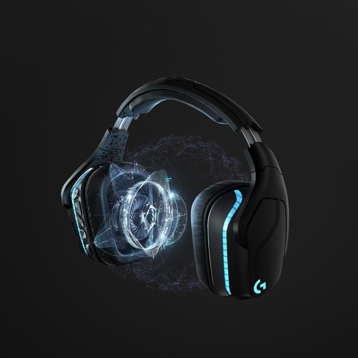 Produktbild Logitech G G935 Wireless 7.1 Surround Sound LIGHTSYNC für Gaming - 2,4 GHz - EMEA (Kabellos)