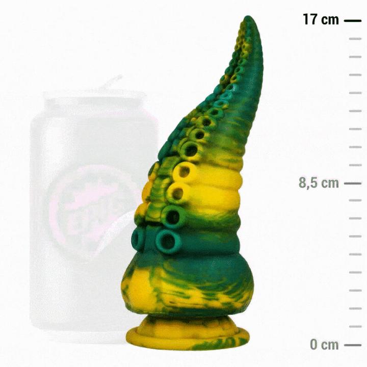 Image du produit Epic Godemiché Vert à Tentacules Cetus, Petite Taille