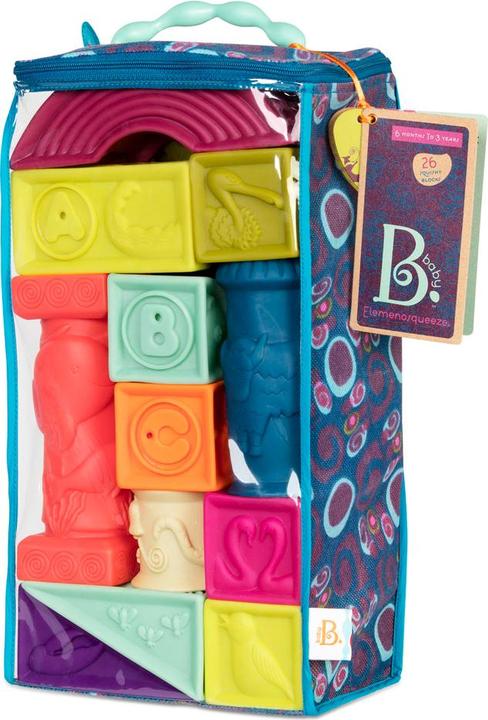 Image du produit B.toys B. Elemenosqueeze cubes en bois NOUVEAU