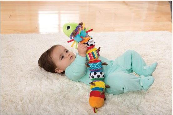 Actual product image Tomy Soft caterpillar puzzle