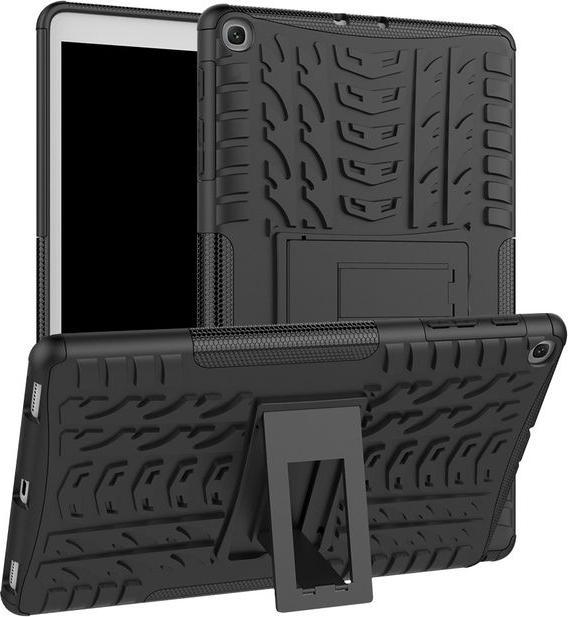 Image du produit MU Classic Couvercle en plastique robuste avec béquille (Galaxy Tab A 10.1 (2019))