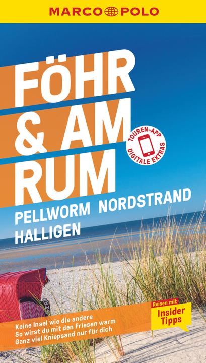 Actual product image Reiseführer Föhr, Amrum, Pellworm, Nordstrand, Halligen (German, Arnd M. Schuppius, 2023)
