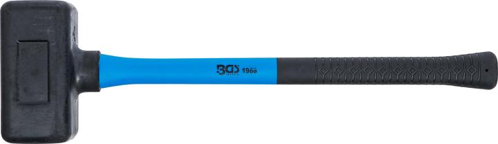 Actual product image BGS Dead Blow Hammer Fibreglas Shaft Soft Head Ø 70 mm 2100 g (2032 g)