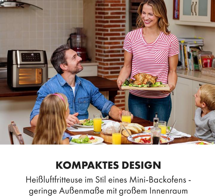Actual product image Klarstein AeroVital Fry Heissluftfritteuse