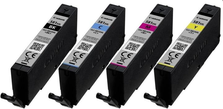Actual product image Canon CLI-581 XXL Multipack (M, FC, C, Y)
